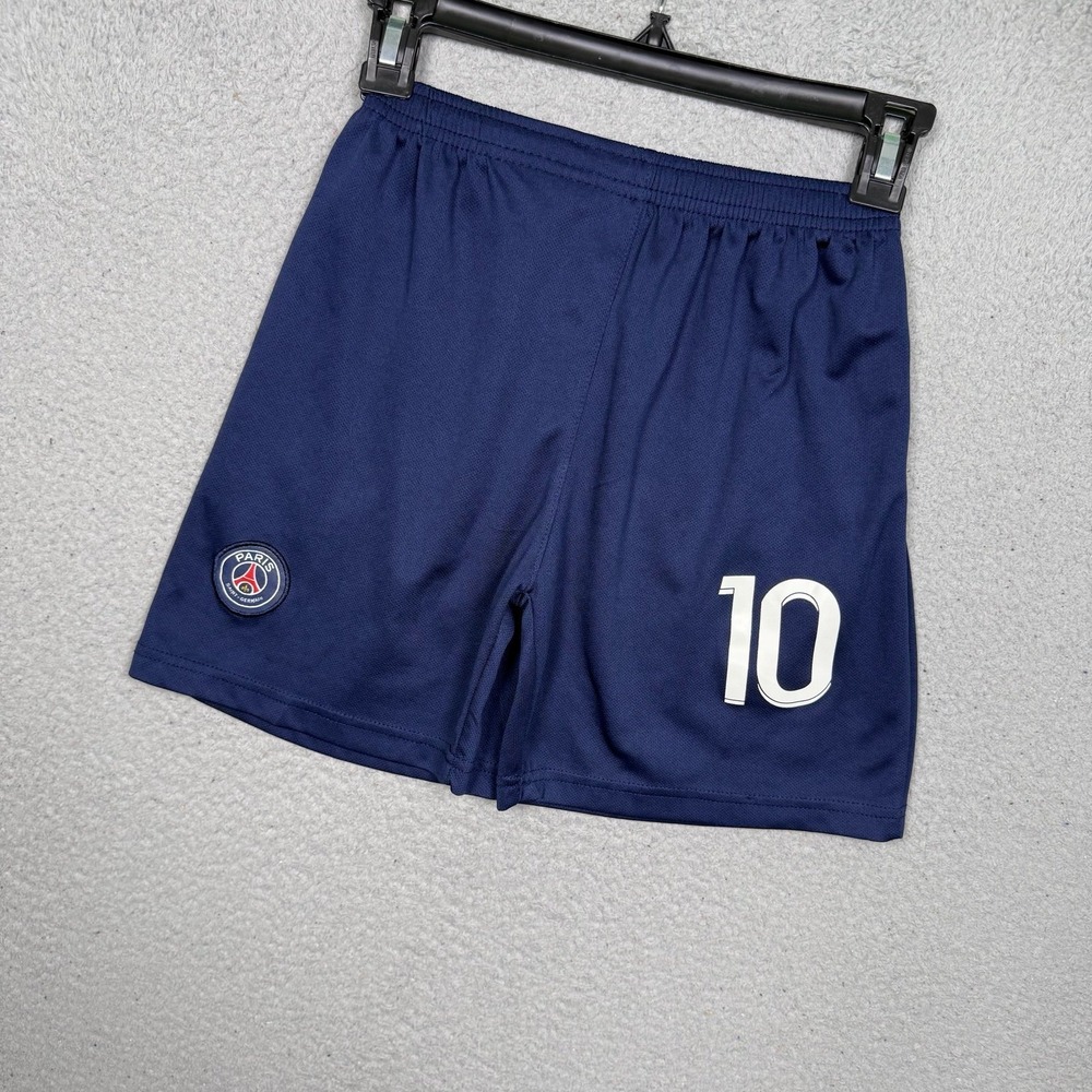 Kids Paris Saint-Germain PSG Soccer Shorts